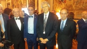 2016.05.09 - Roma - con l'Ambasciatore della Federazione Russa, Seghei Rozov, in occasione della festa della Federazione Russa